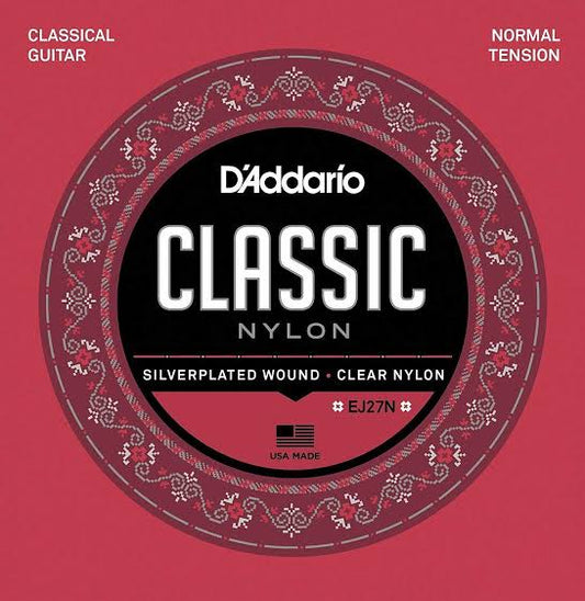 D'Addario 4/4 Nylon Guitar Strings (Acoustic and Classical)