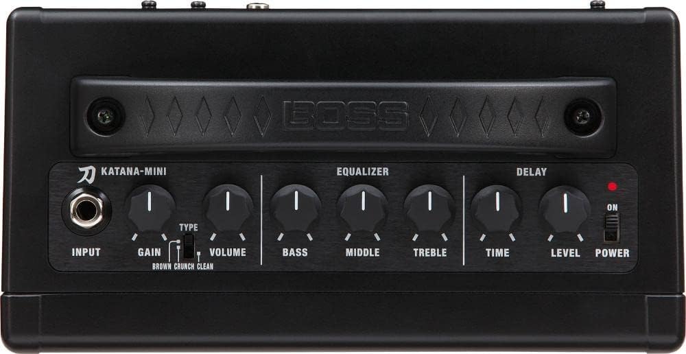 BOSS KTN-Mini Katana Portable Guitar Amp Runs On Batteries