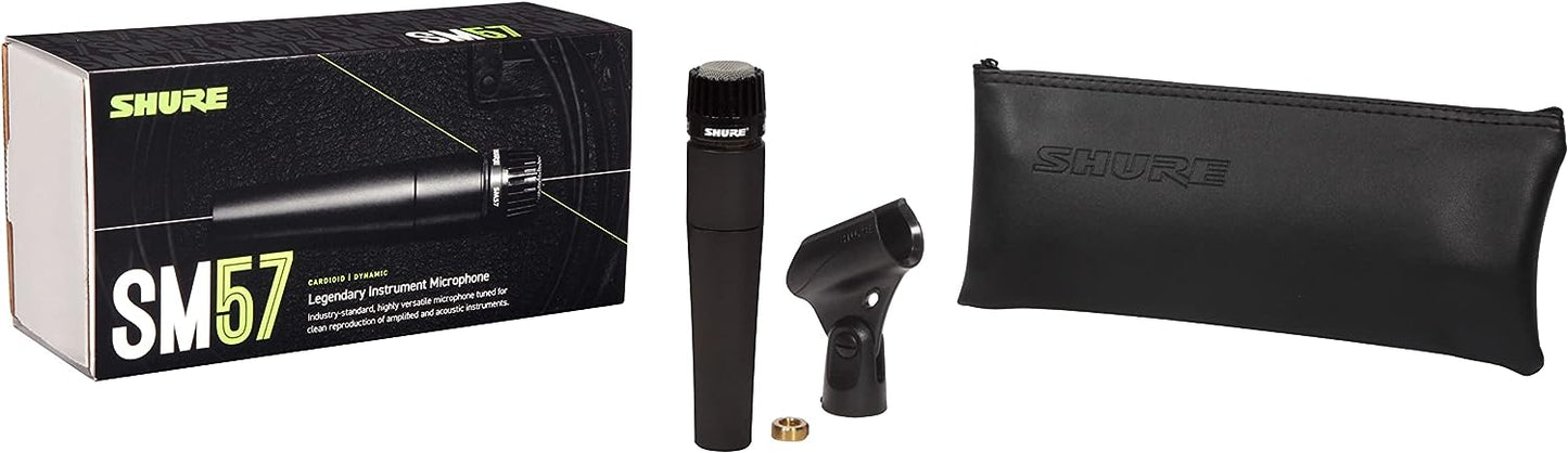 Shure SM-57 Cardioid Dynamic Instrument Microphone - Industry Standard