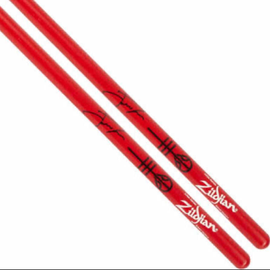 Drumsticks- Josh Dun- Artist Series Zildijian (Red)