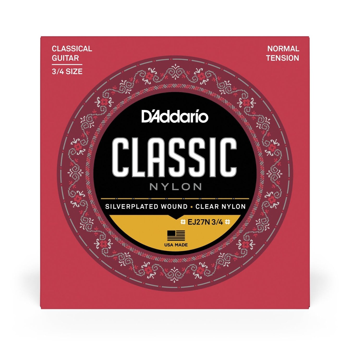 D'Addario 3/4 Nylon Guitar Strings (Acoustic and Classical)