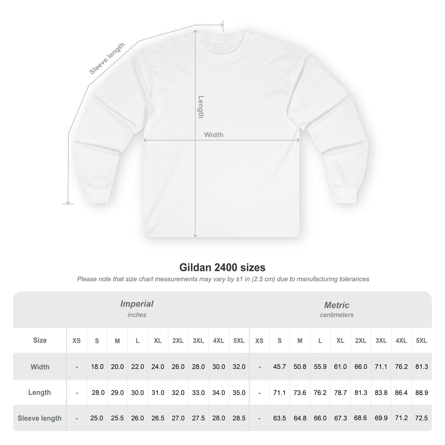 Music Staff Long Sleeve Tee — Minimal Music Note 'Music' Design