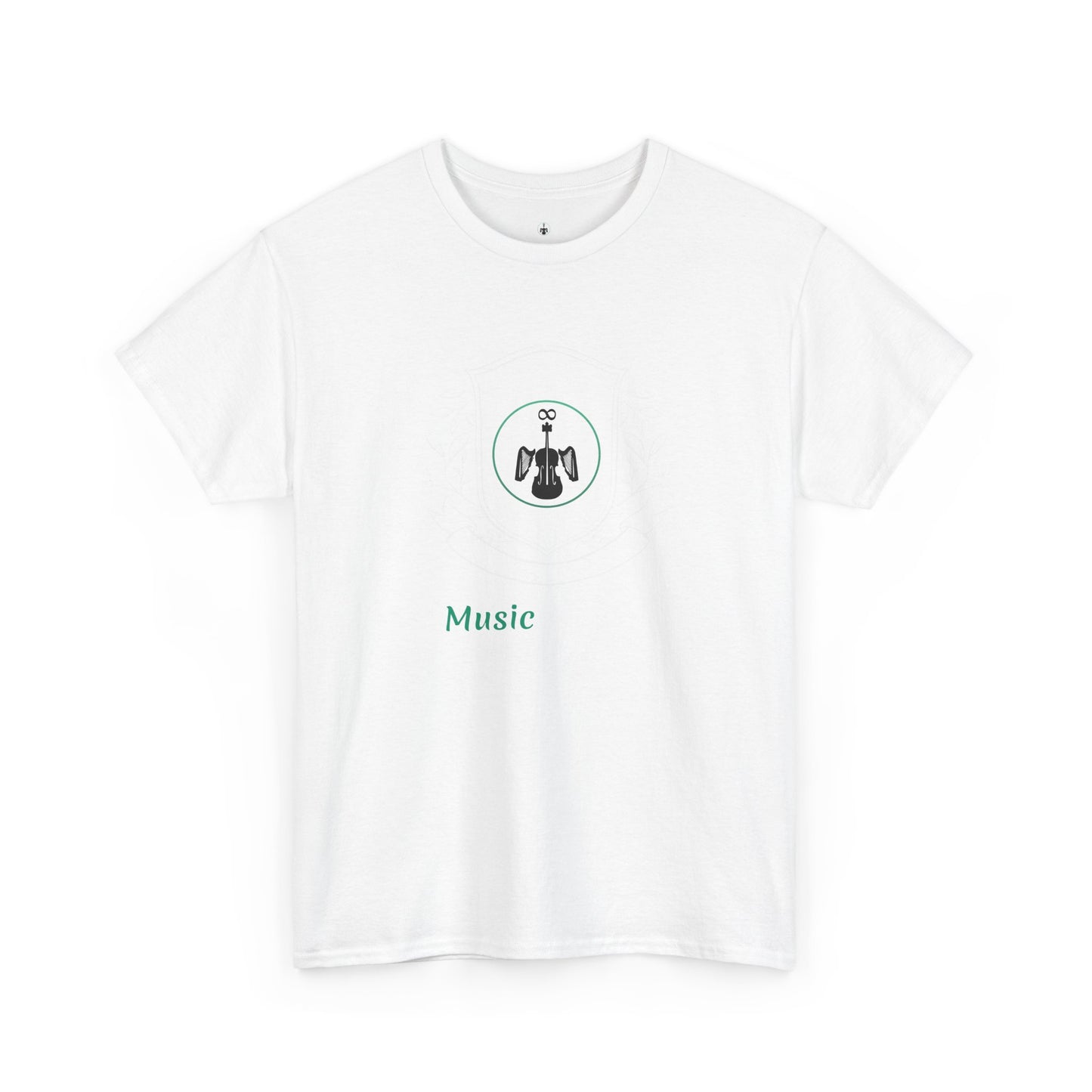 Music Icon T‑Shirt — Minimalist Music Notes Tee