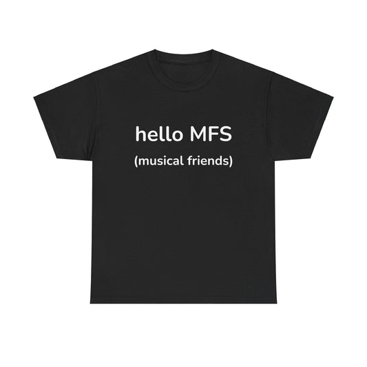 Musical Friends Unisex Tee - Hello MFS Design