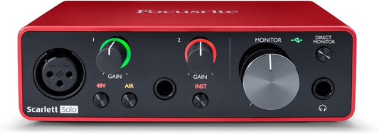 Focusrite Scarlett Solo 3rd Gen USB Audio Interface