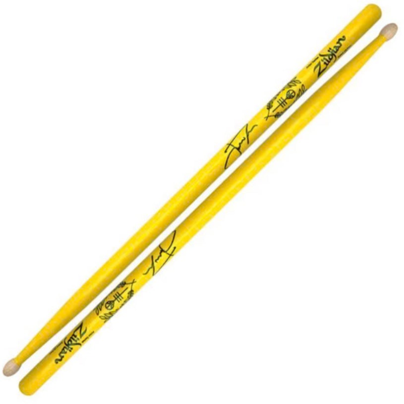 Drumsticks- Josh Dun- Artist Series Zildijian (Yellow)