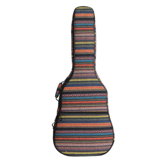 Stylish Boho Knitted Look Guitar Case - Acoustic